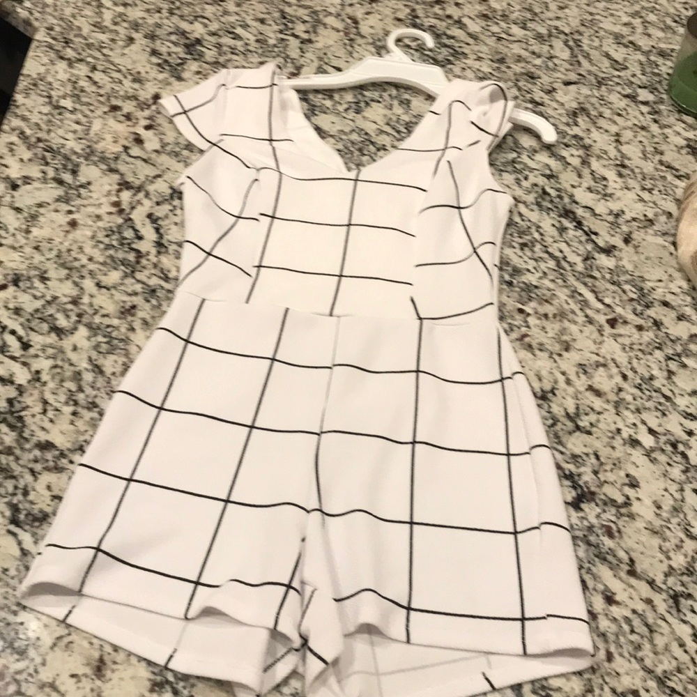 White romper